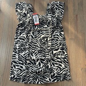 Nicole Miller Palms Linen Dress